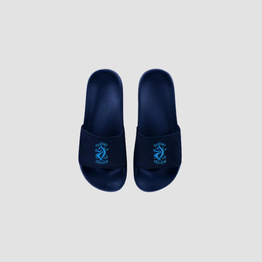 Babel School of Dance Navy Sliders