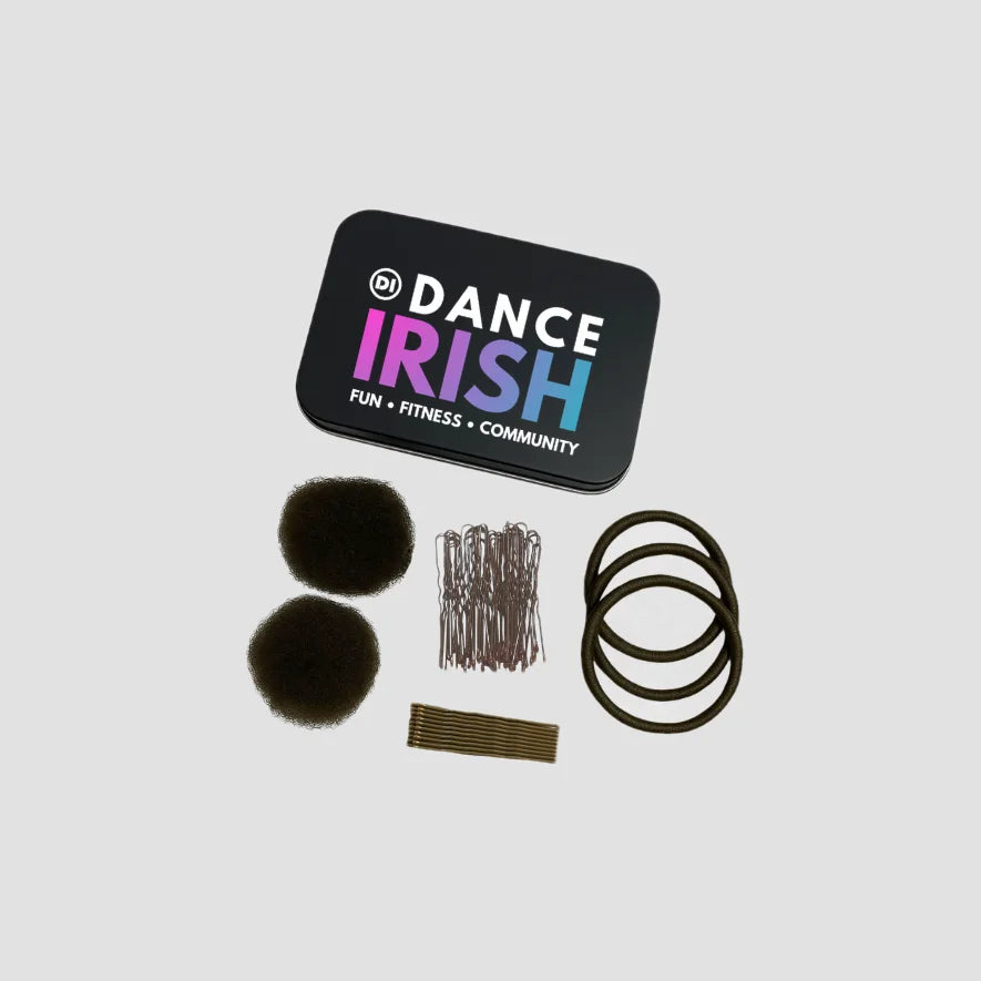 Dance Irish Pink Hair Accessory Tin