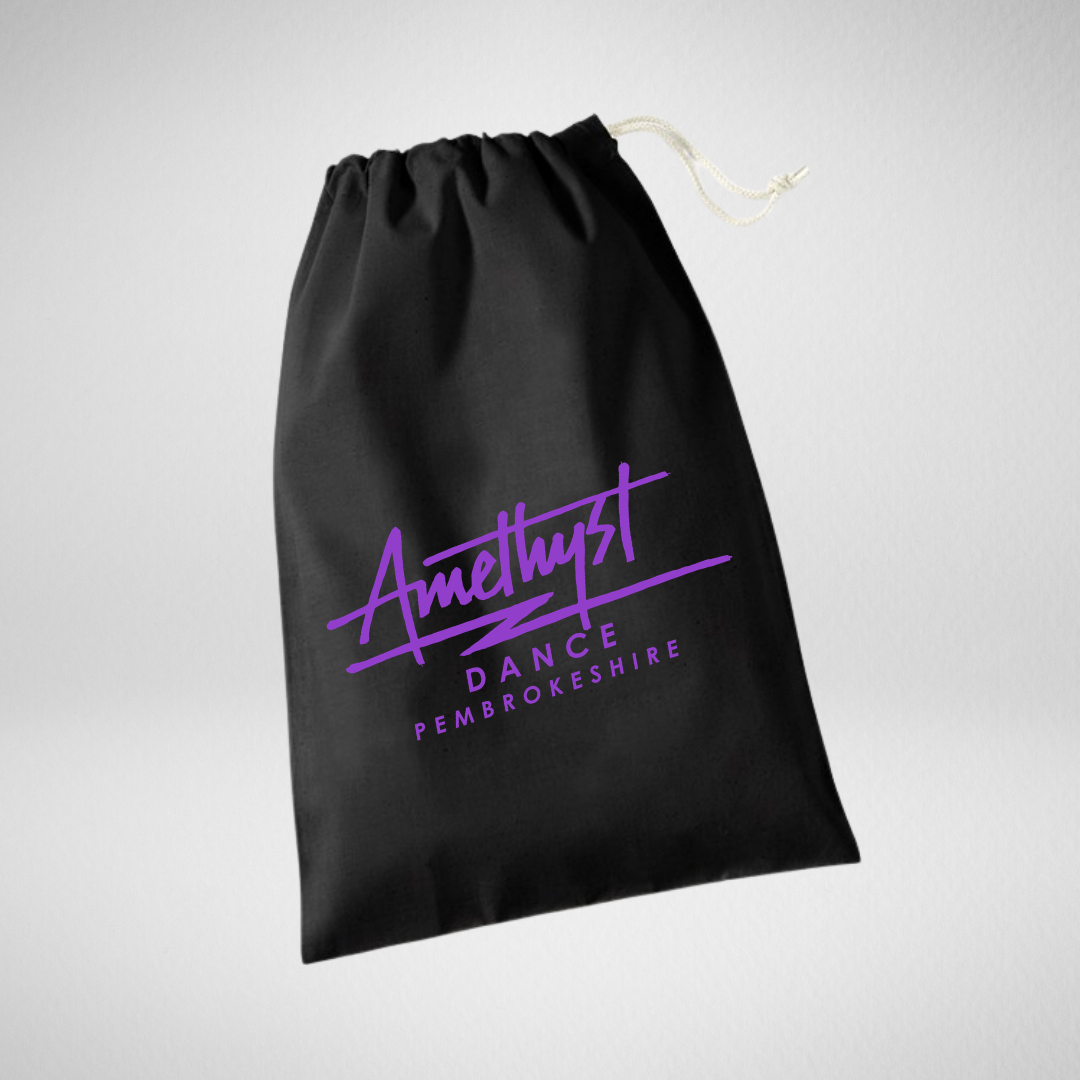 Amethyst Dance Pembrokeshire Small Shoe Bag