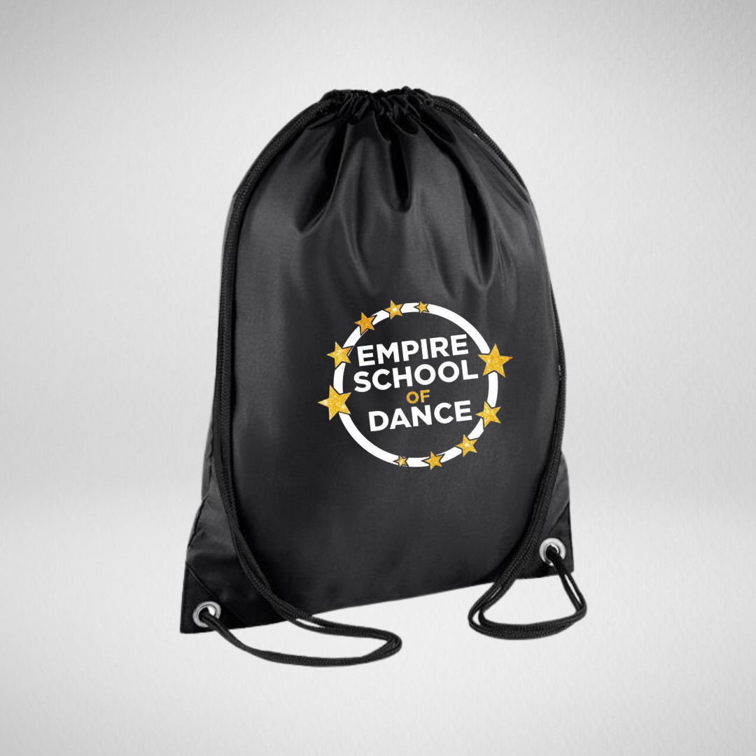 Empire School of Dance Drawstring Bag