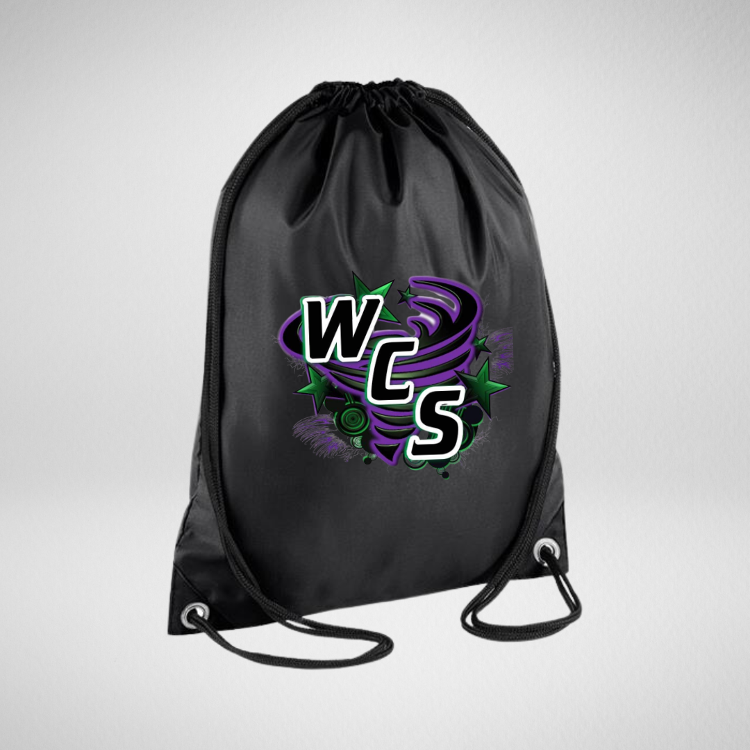 Warrington Cheer Storm Drawstring Bag