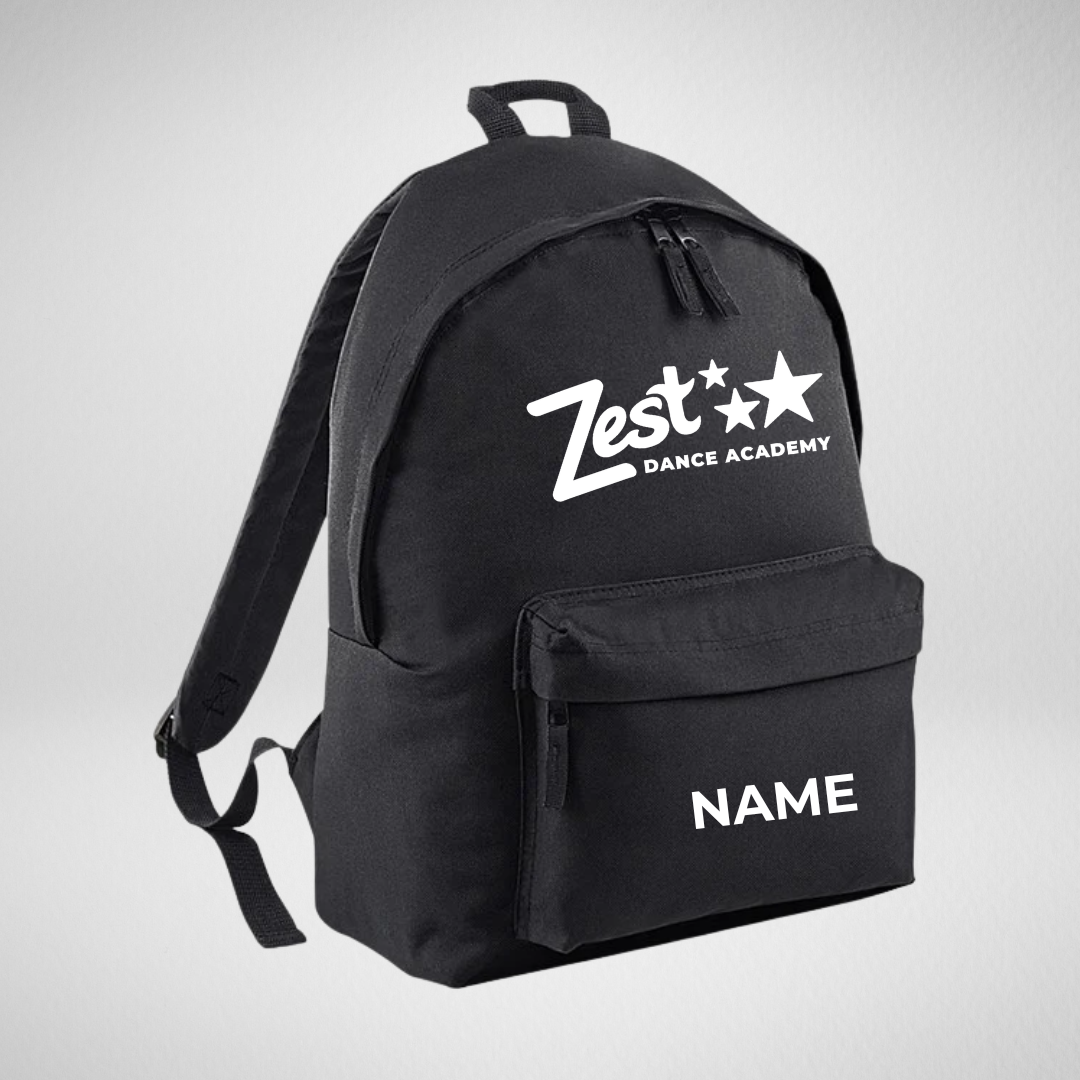 Zest Dance Academy Black Original Rucksack