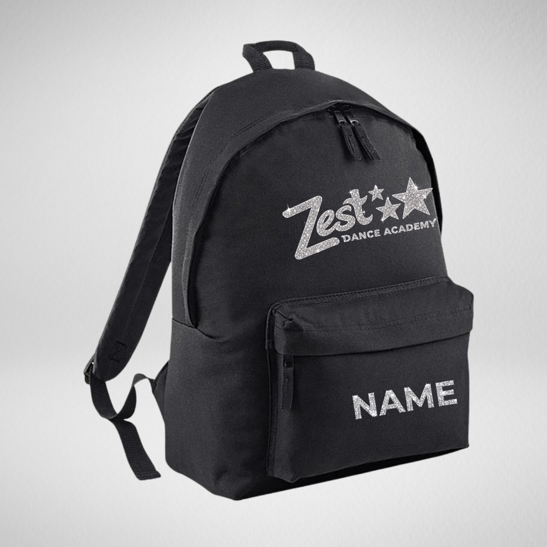 Zest Dance Academy Glitter Black Original Rucksack