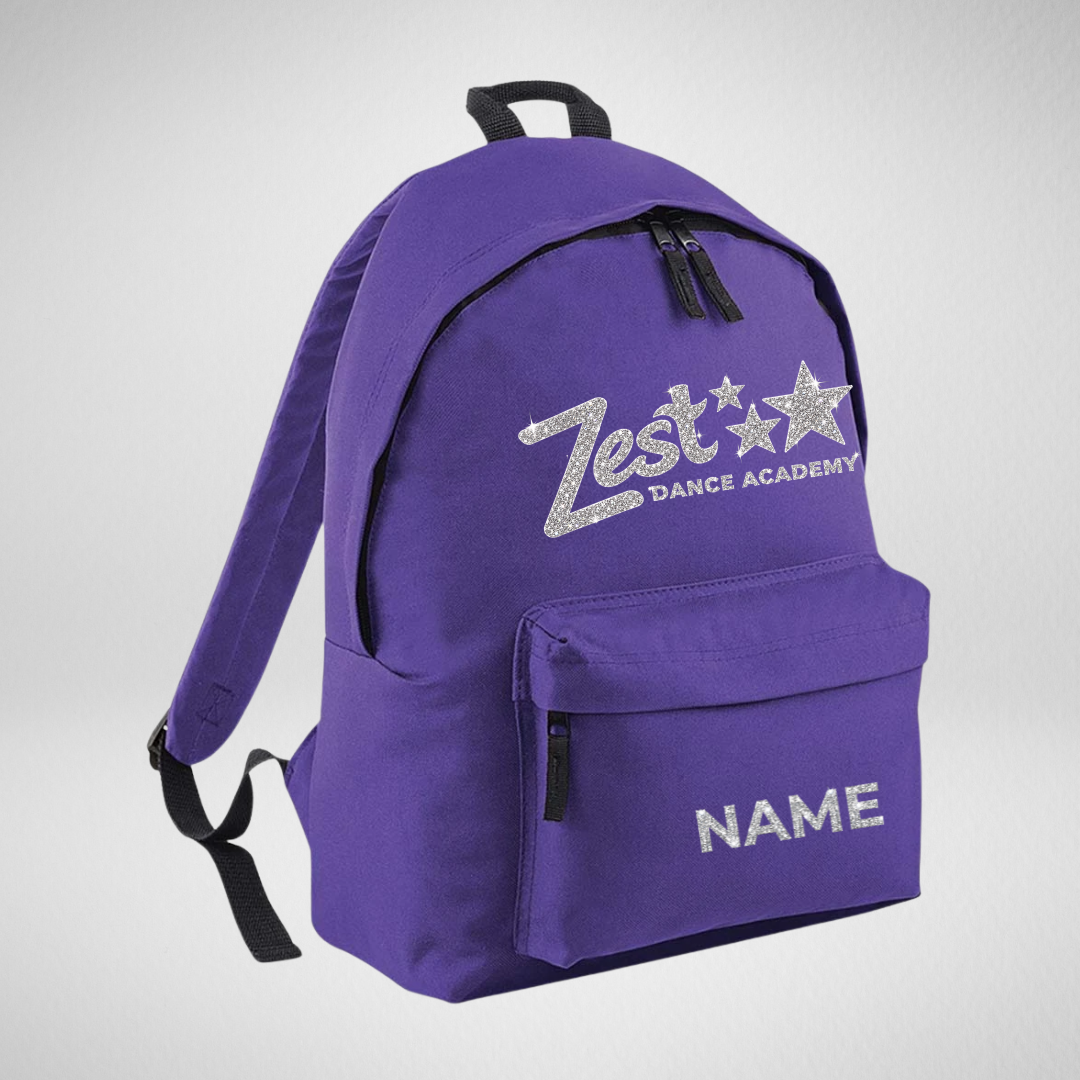 Zest Dance Academy Glitter Pruple Original Rucksack