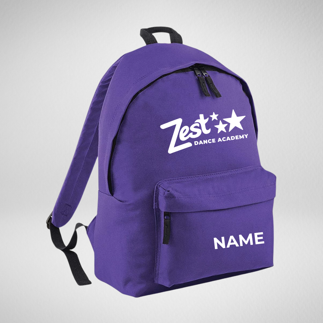 Zest Dance Academy Purple Original Rucksack