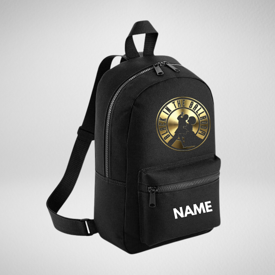 Black in The Ballroom CIC Mini Rucksack