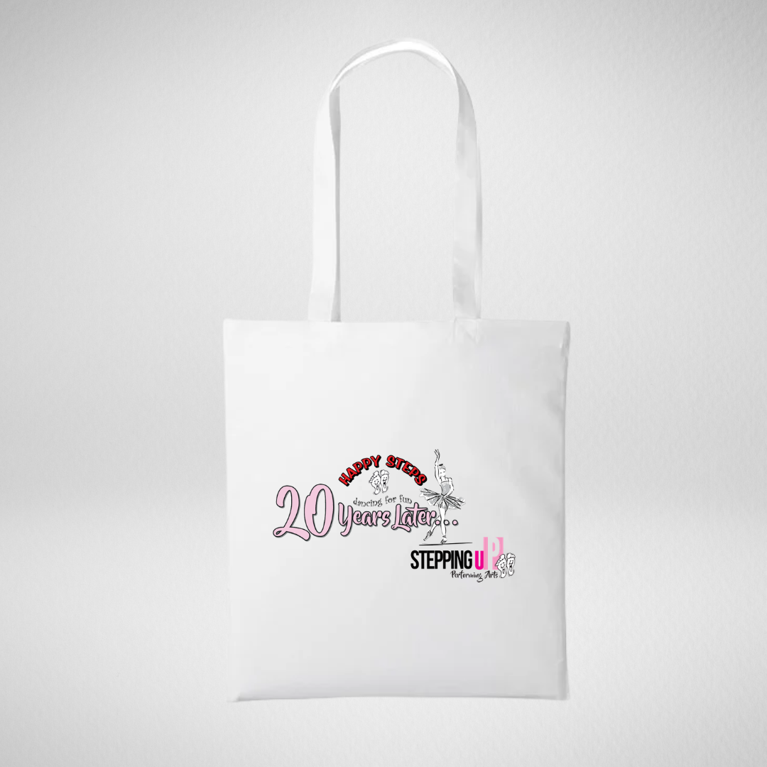 Stepping Up Performing Arts White Tote Bag