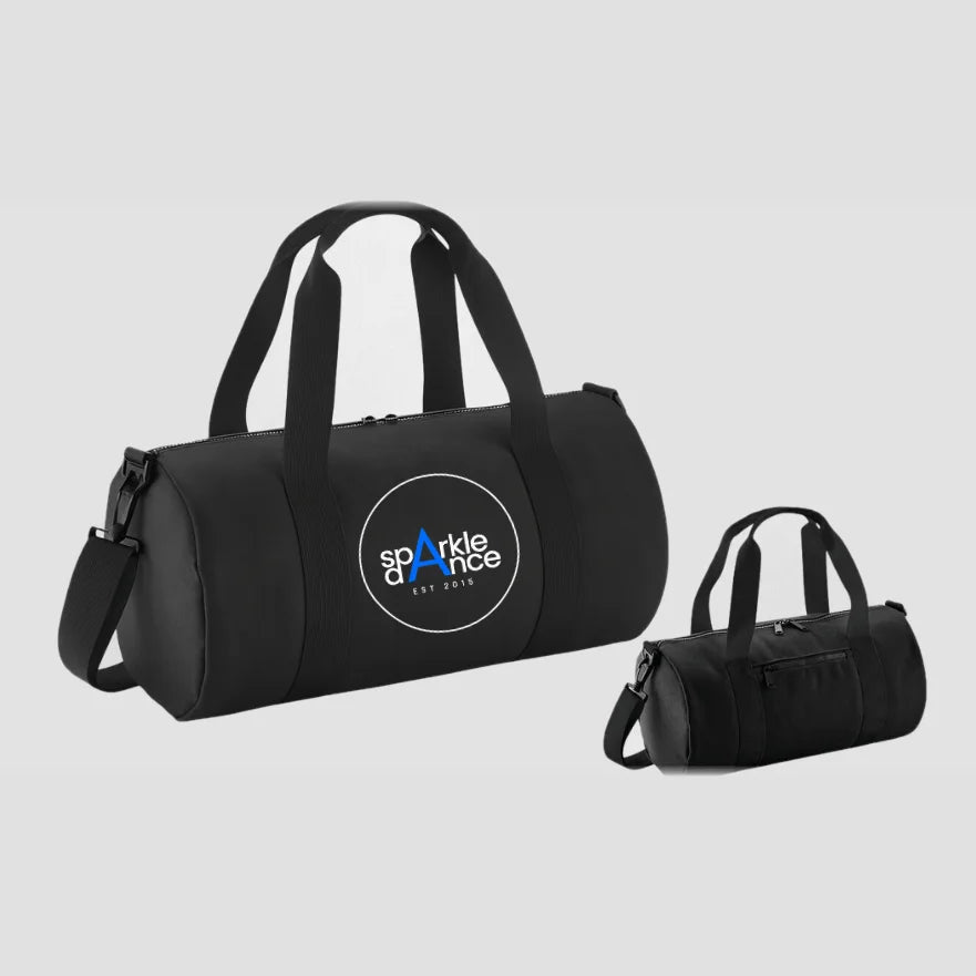 Sparkle Dance Studios Blue Mini Barrel Bag