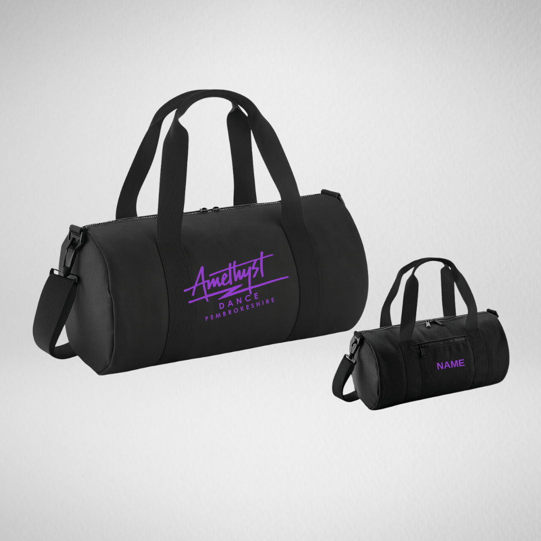 Amethyst Dance Pembrokeshire Mini Barrel Bag