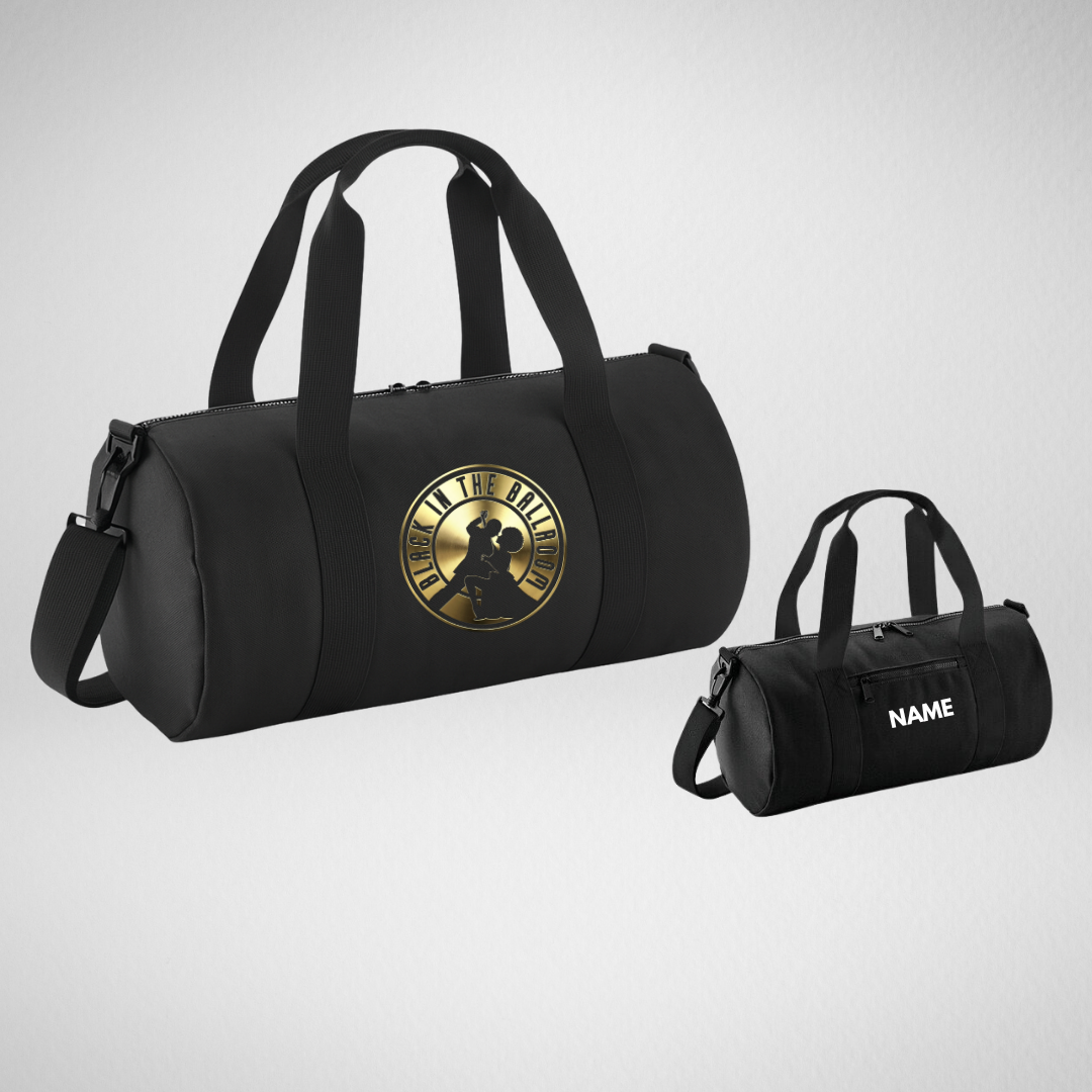 Black in The Ballroom CIC Mini Barrel Bag