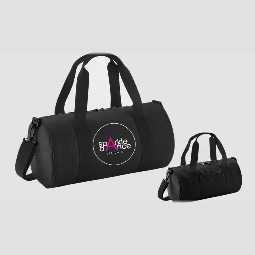 Sparkle Dance Studios Pink Mini Barrel Bag