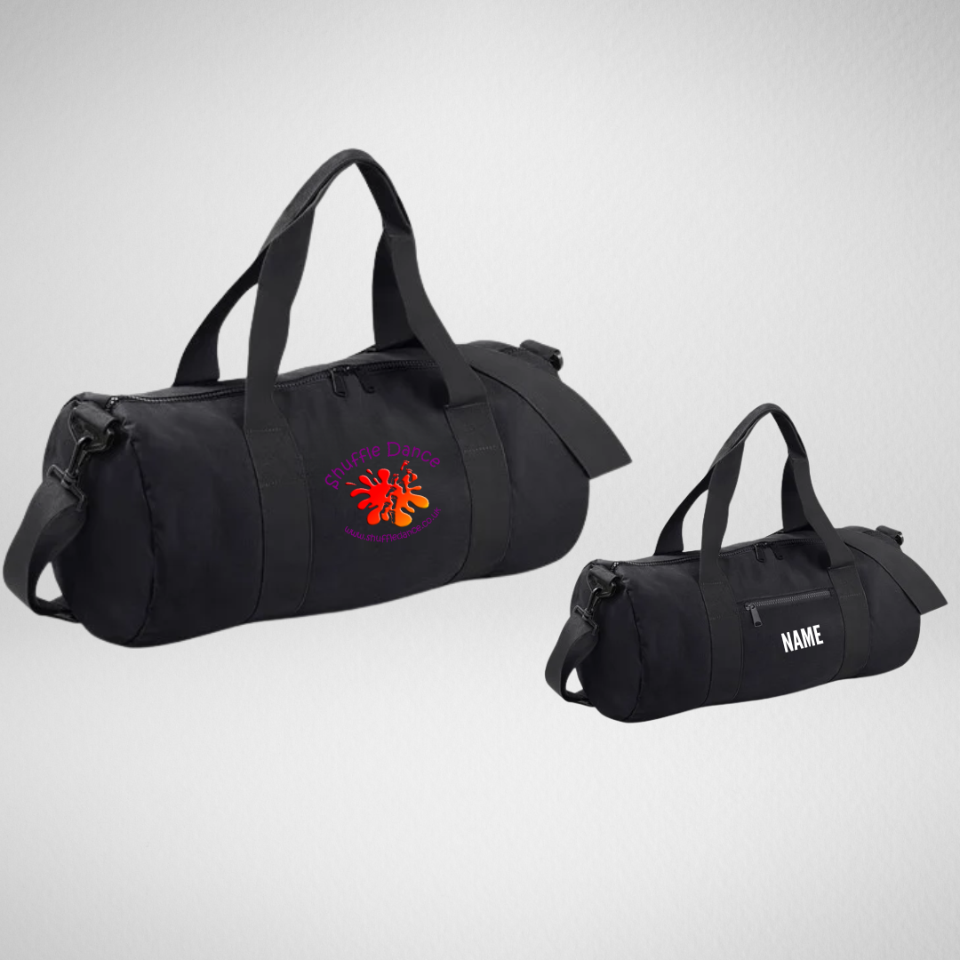 Shuffle Dance Black Original Barrel Bag