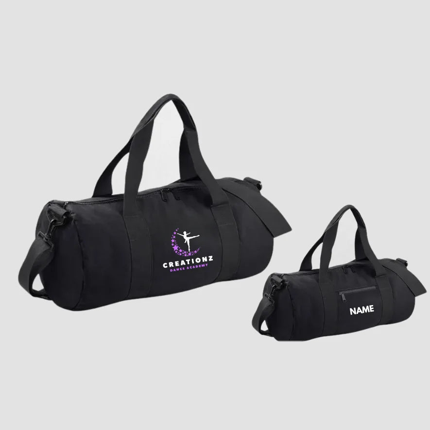 Creationz Dance Academy Original Barrel Bag