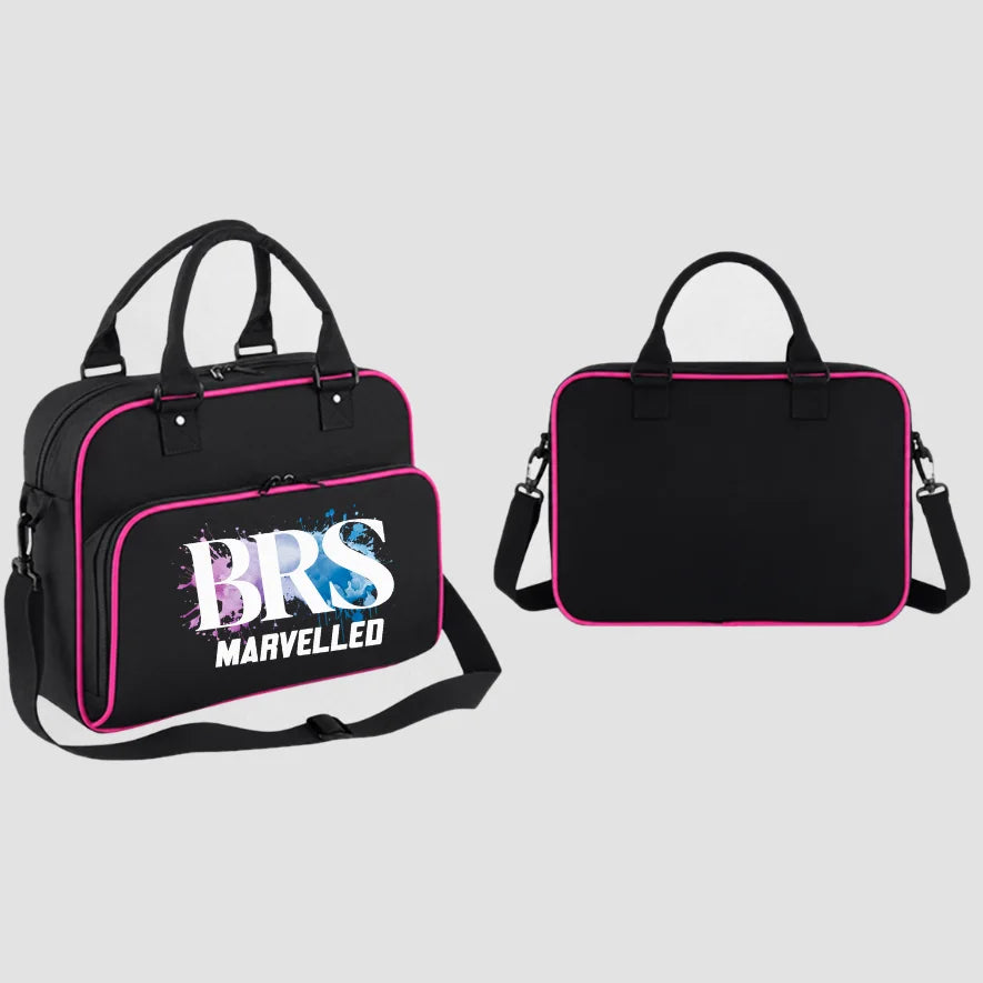 BRS-Dance Ltd Marvelled Pink Zipped Dance Bag