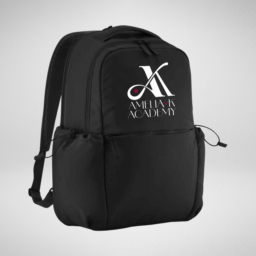 Amelia K Academy Black Studio Backpack