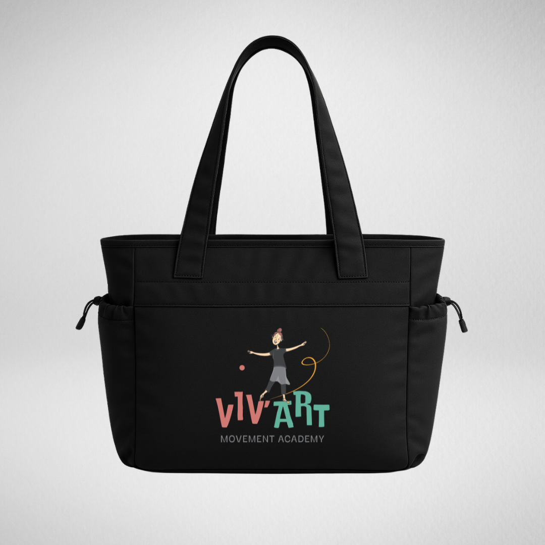 Viv’Art Movement Academy Black Oversized Studio Tote Bag