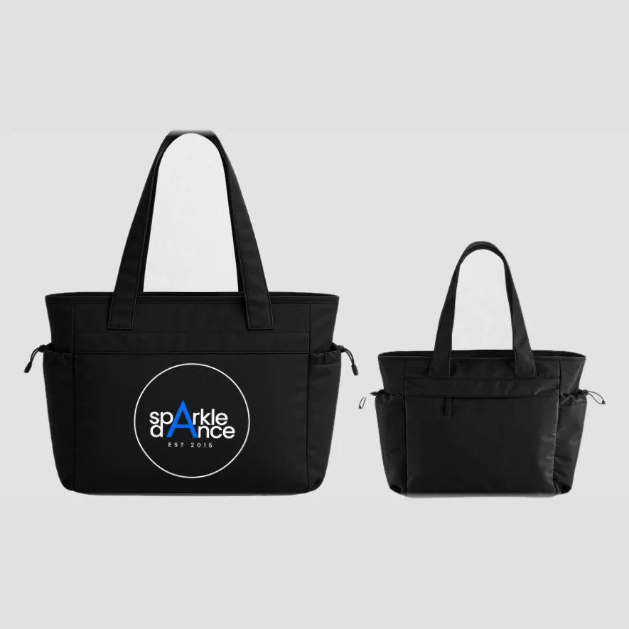 Sparkle Dance Studios Blue Oversized Studio Tote Bag