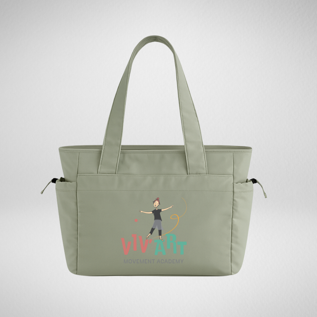 Viv’Art Movement Academy Green Oversized Studio Tote Bag