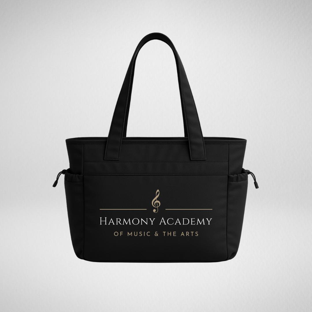 Harmony Academy of Music and the Arts Oversized Studio Tote Bag