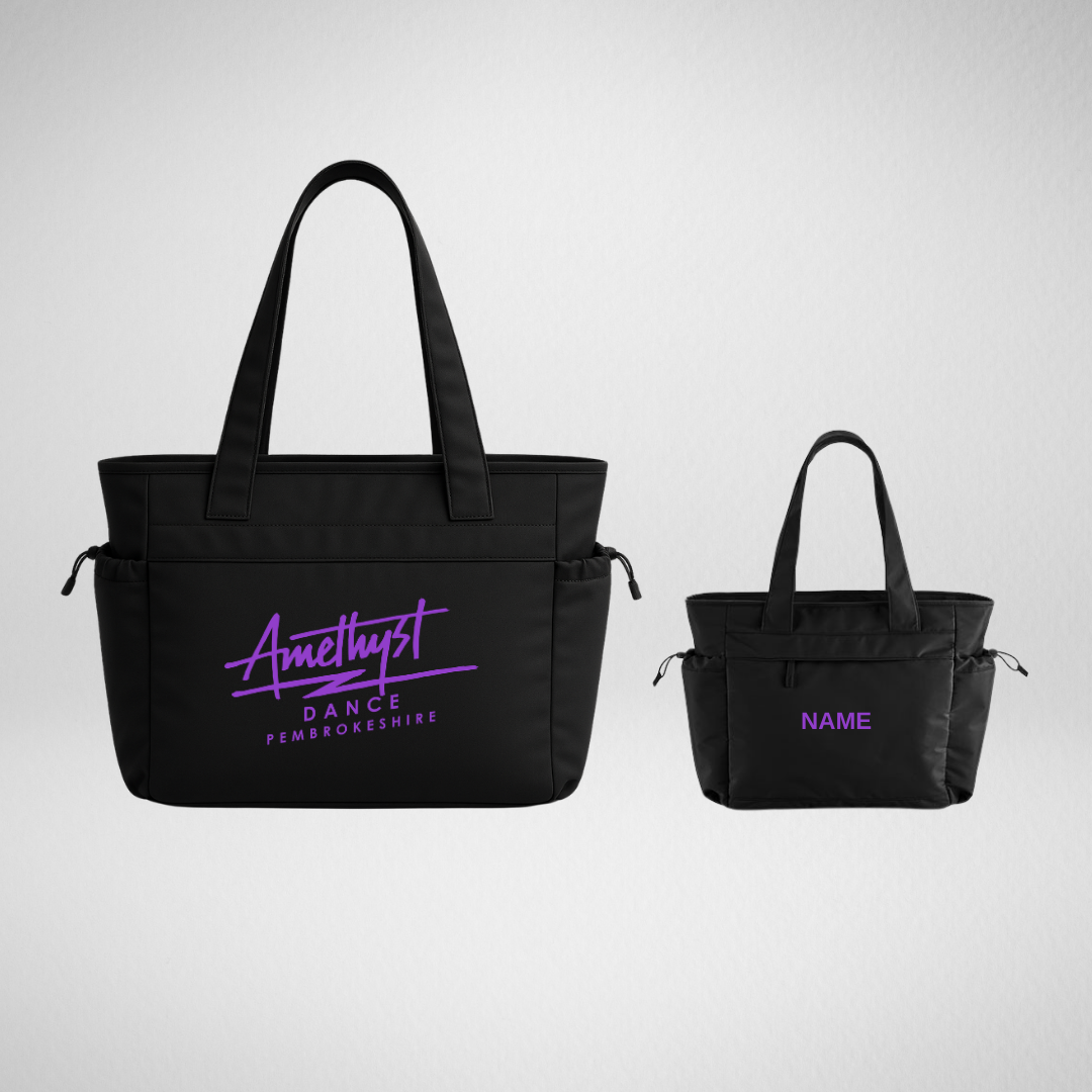 Amethyst Dance Pembrokeshire Oversized Studio Tote Bag