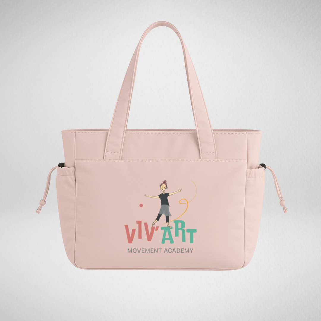 Viv’Art Movement Academy Pink Oversized Studio Tote Bag