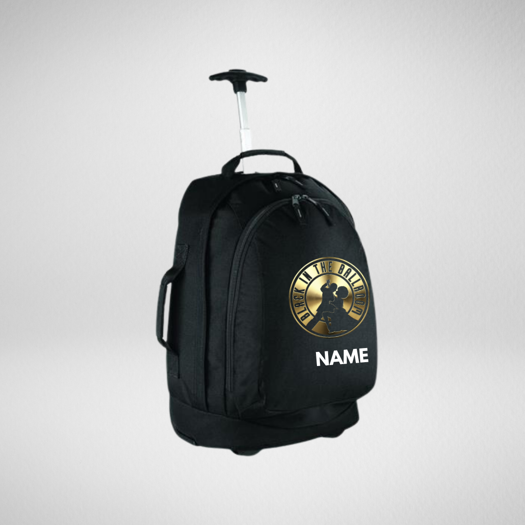 Black in The Ballroom CIC Wheeled Suitcase