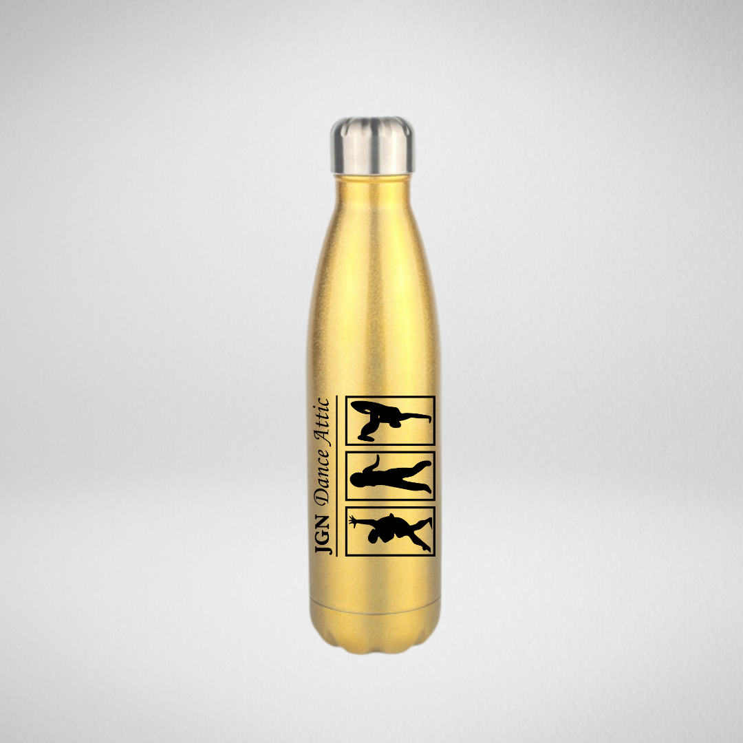 JGN Dance Attic Gold Screw Top Bottle