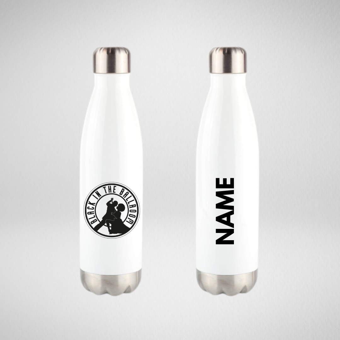 Black in The Ballroom CIC White Screw Top Bottle