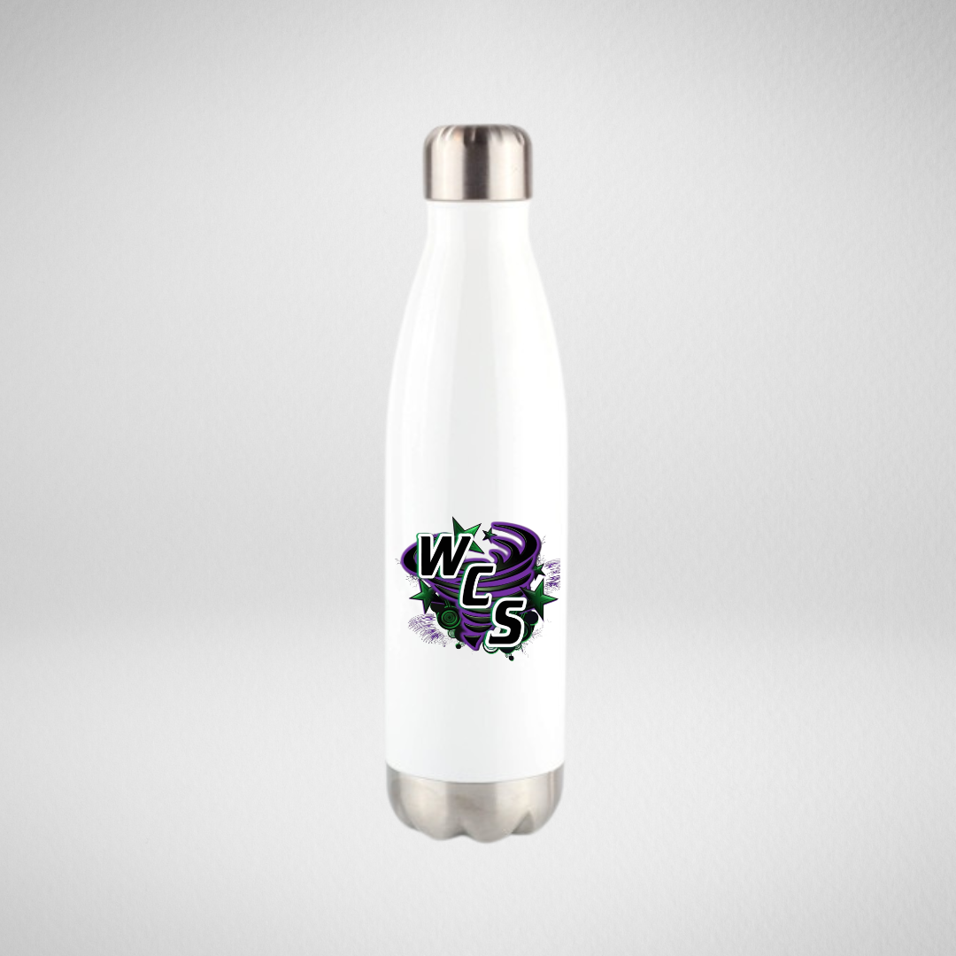 Warrington Cheer Storm White Screw Top Bottle