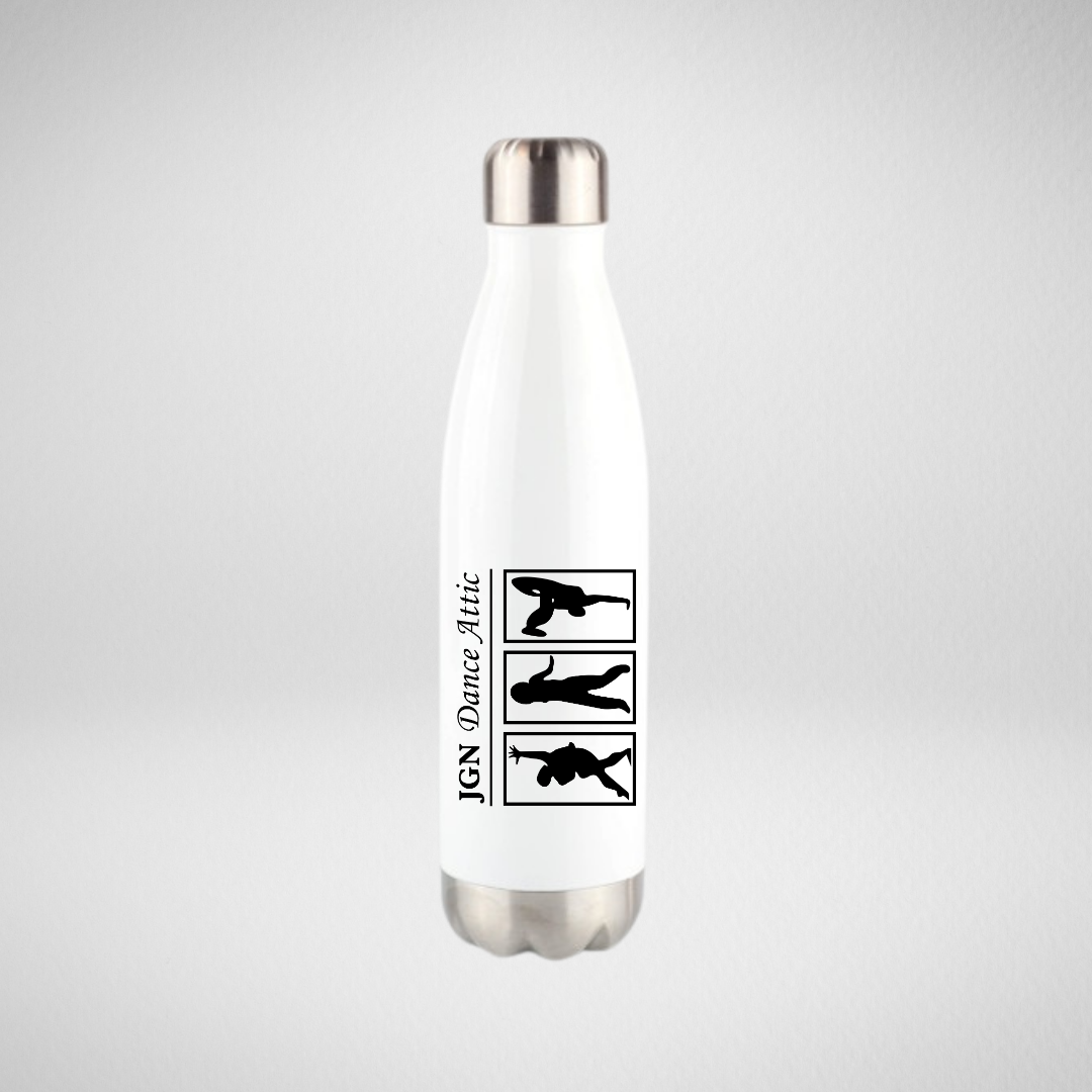 JGN Dance Attic White Screw Top Bottle