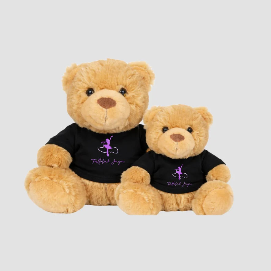 Tallulah Jayne School Of Dance Teddy in Black T-Shirt