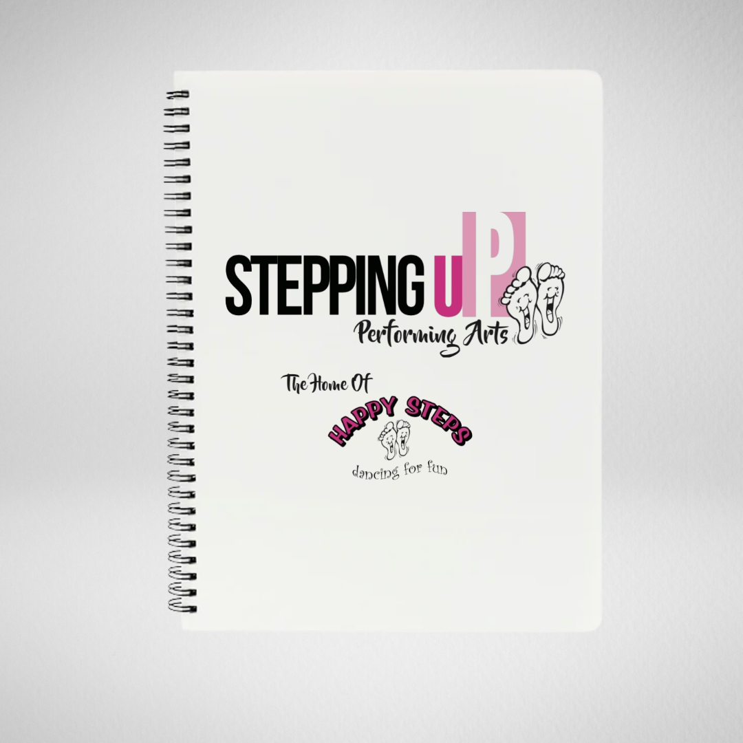 Stepping Up Performing Arts Notepad