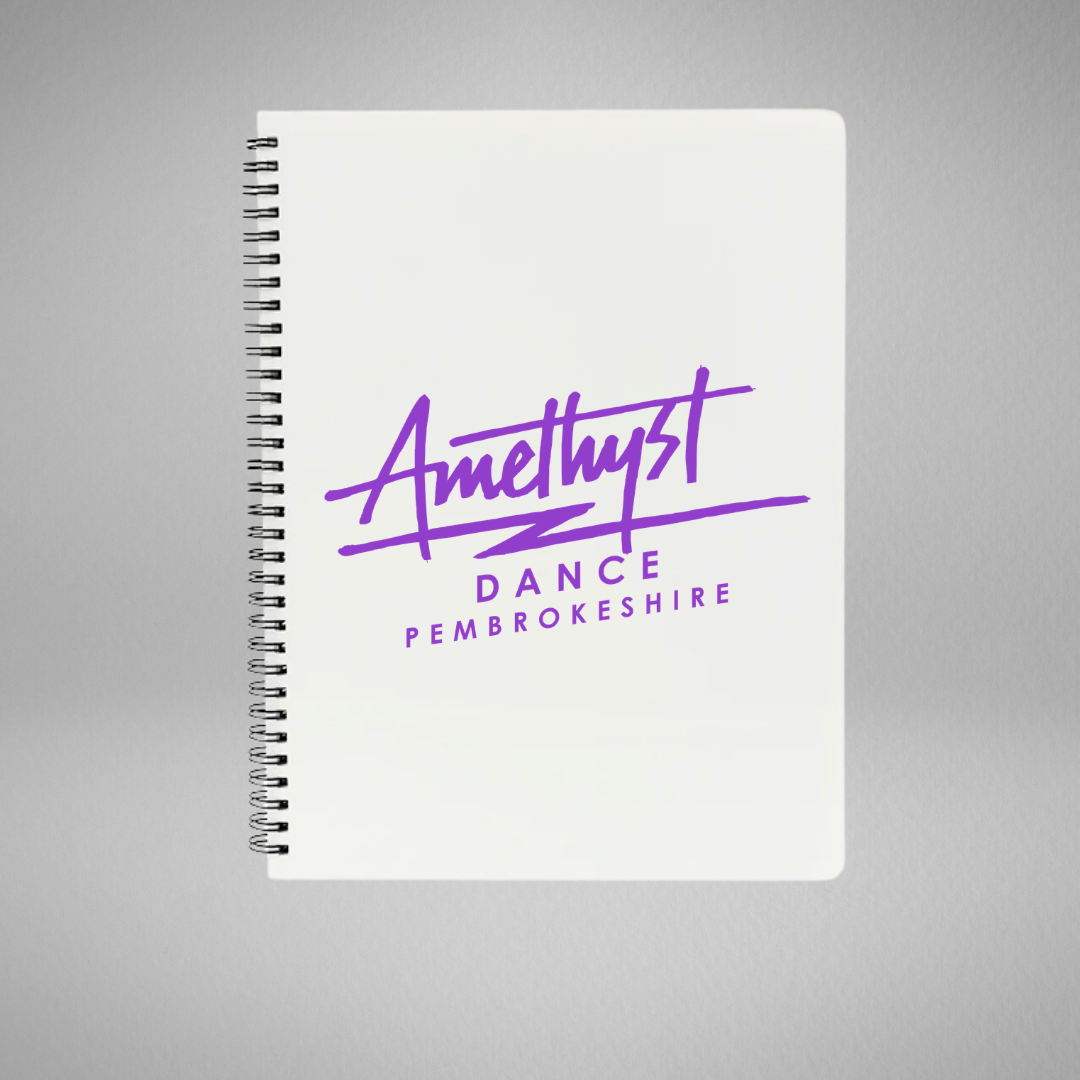 Amethyst Dance Pembrokeshire Notepad