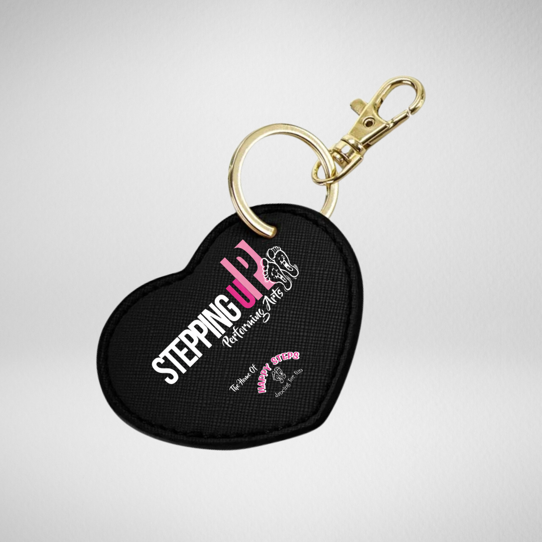 Stepping Up Performing Arts Heart KeyClip