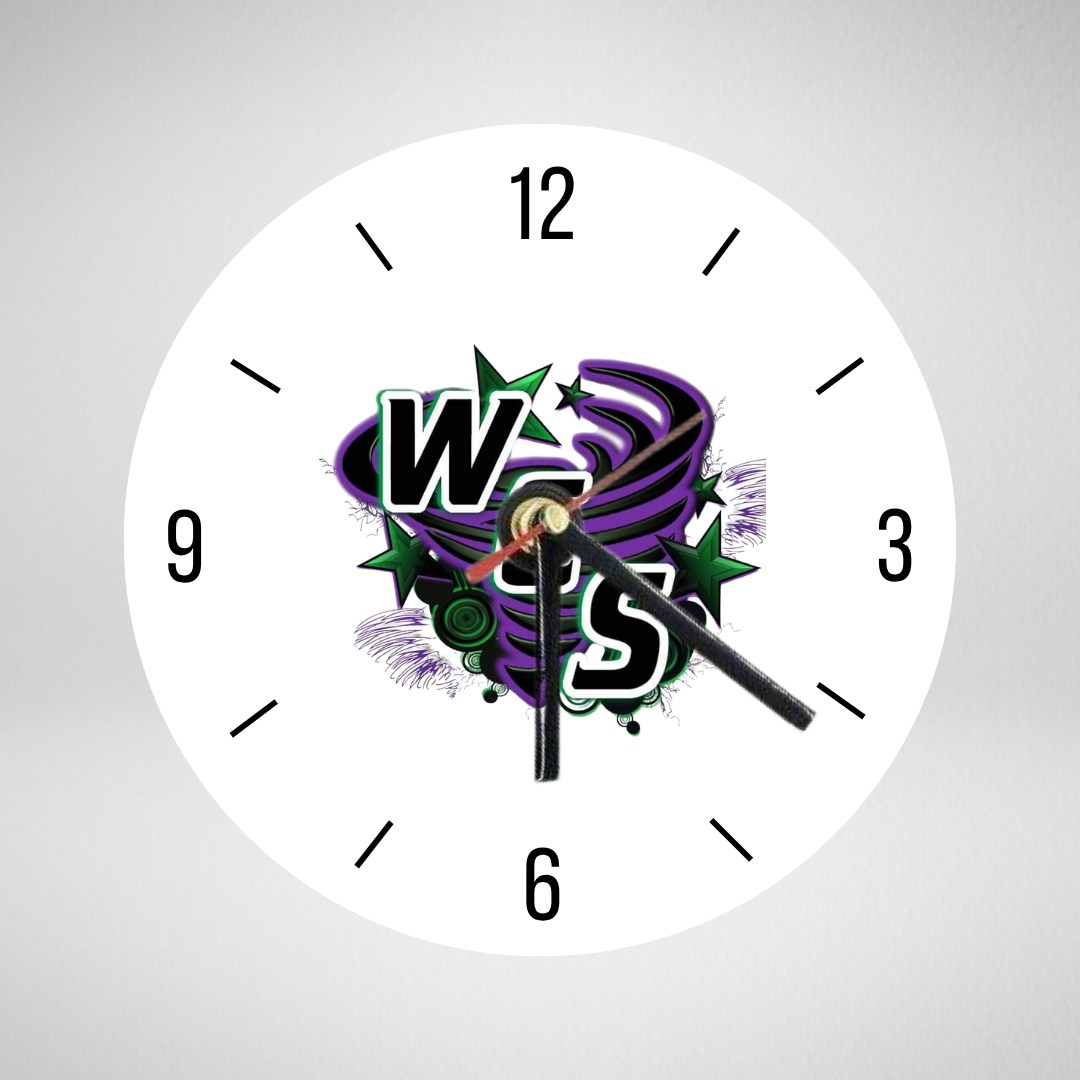 Warrington Cheer Storm Clock