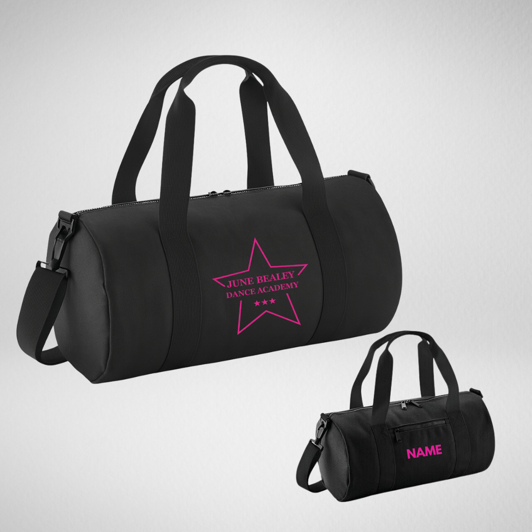 June Bealey Dance Academy Mini Barrel Bag