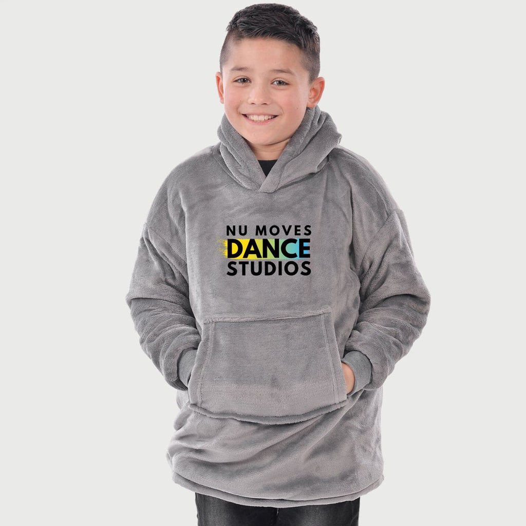 Nu Moves Dance Studios Hooded Blanket