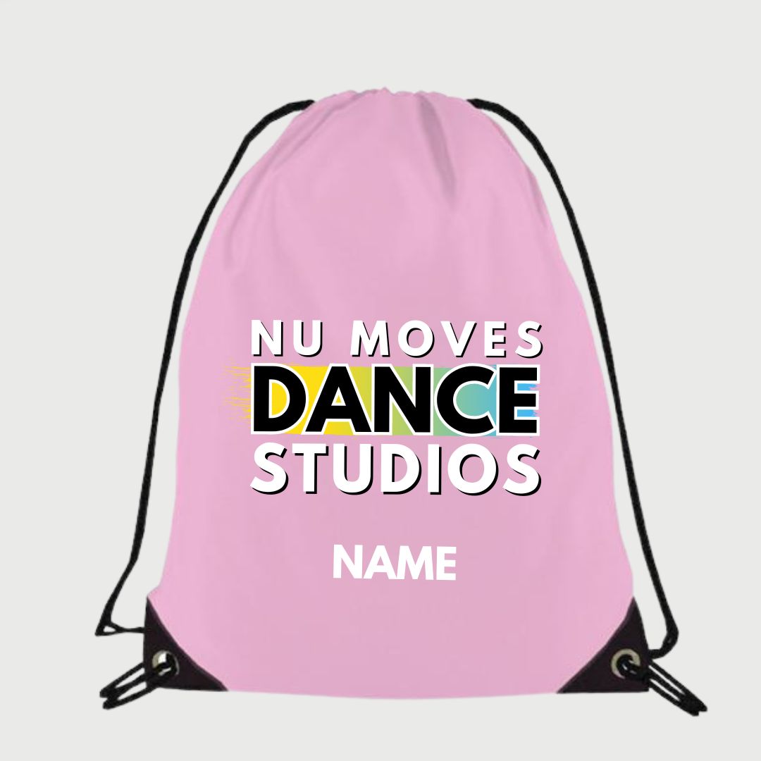 Nu Moves Dance Studios Drawstring Bag
