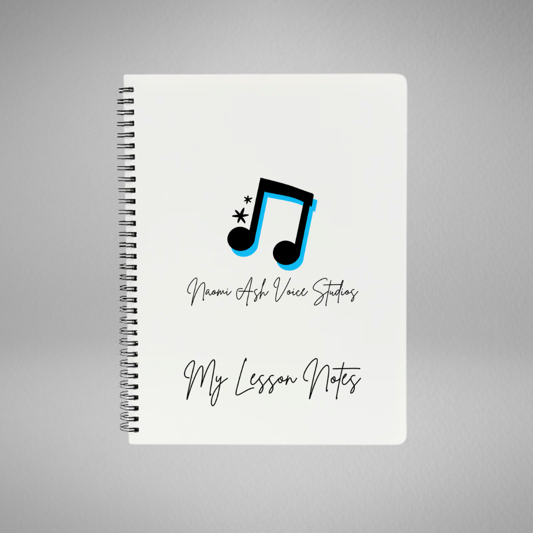 Naomi Ash Voice Studios Notepad