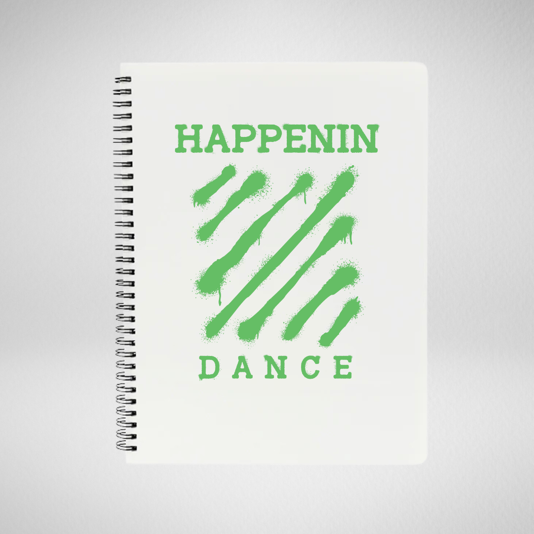 Happenin Dance A5 Notepad