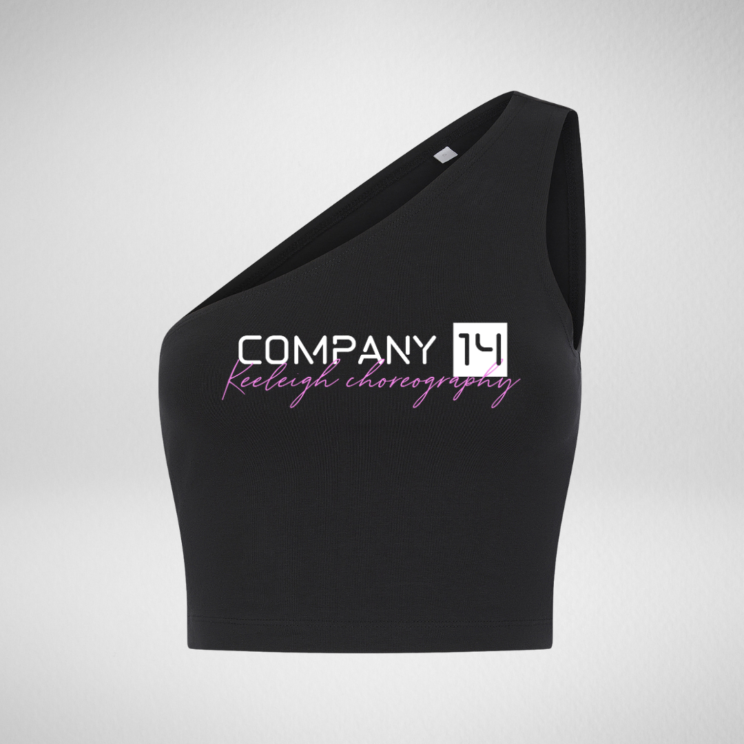 Company 14 One Shoulder Crop Top