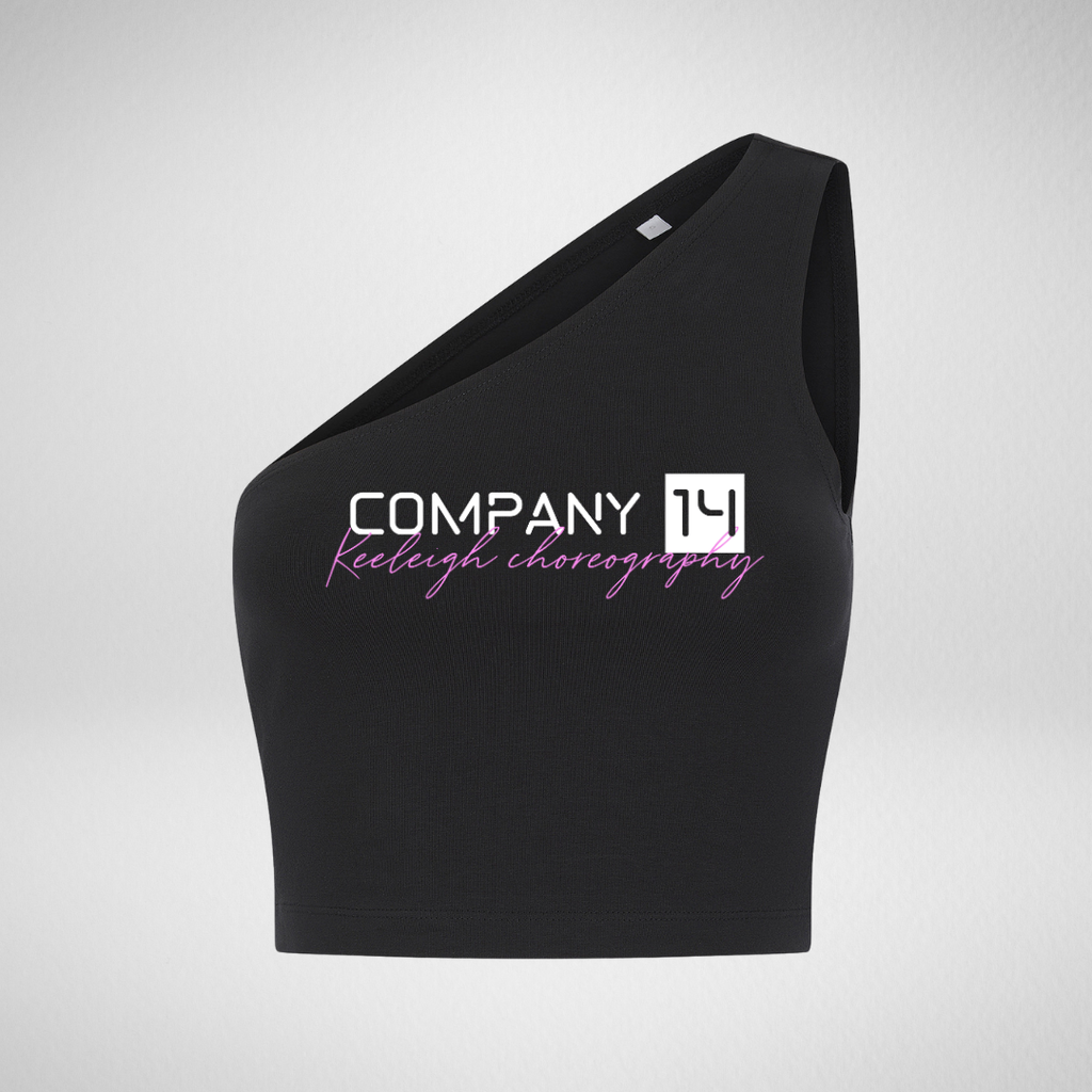 Company 14 One Shoulder Crop Top