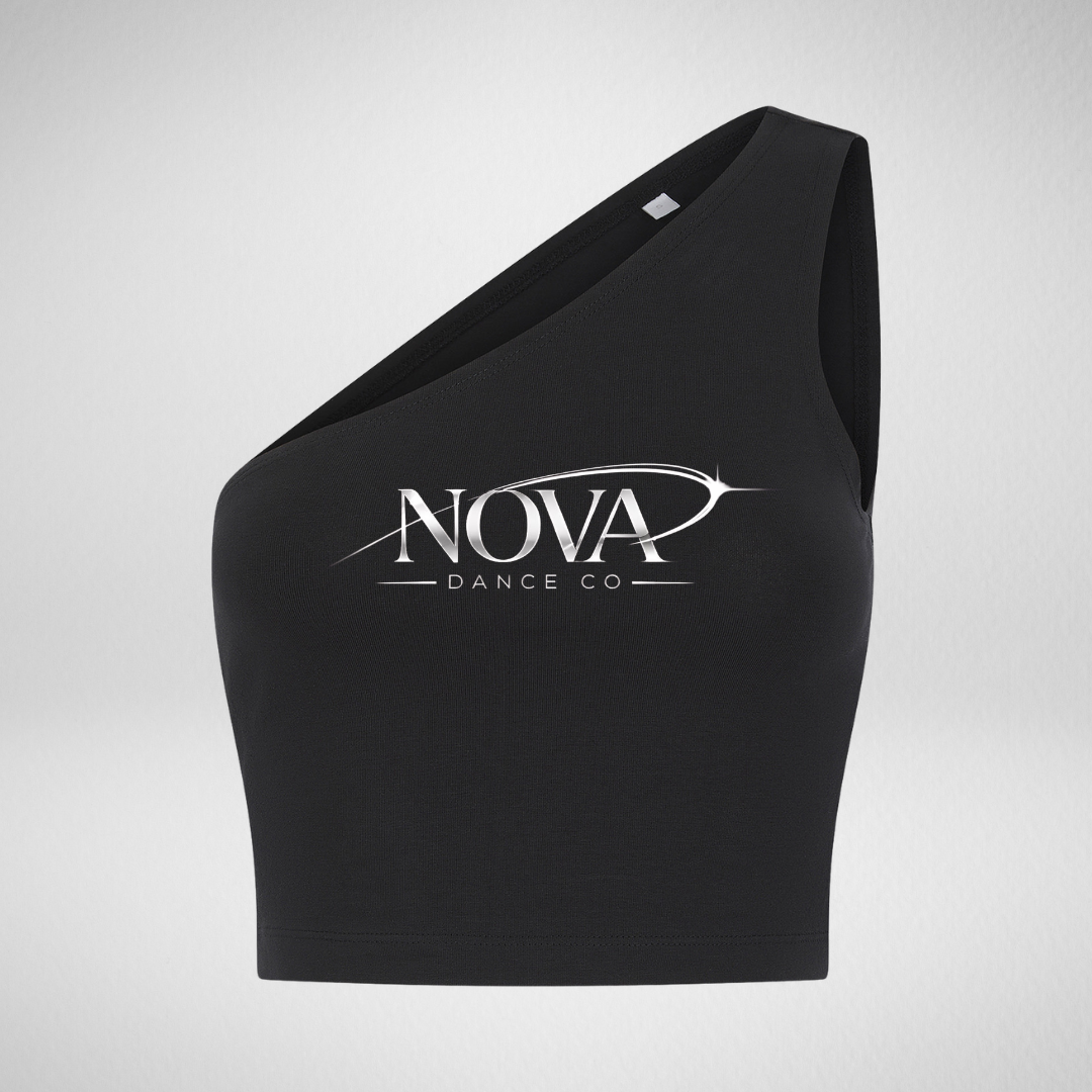 Nova Dance Co One Shoulder Crop Top