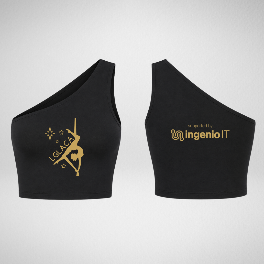 Let's Get Loud One Shoulder Crop Top