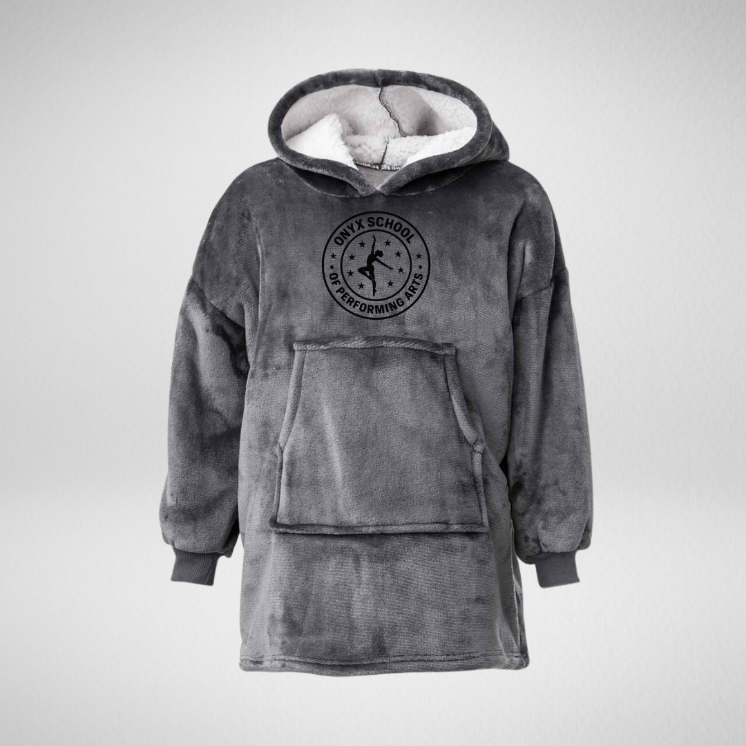 Onyx School Of Performing Arts Hooded Blanket