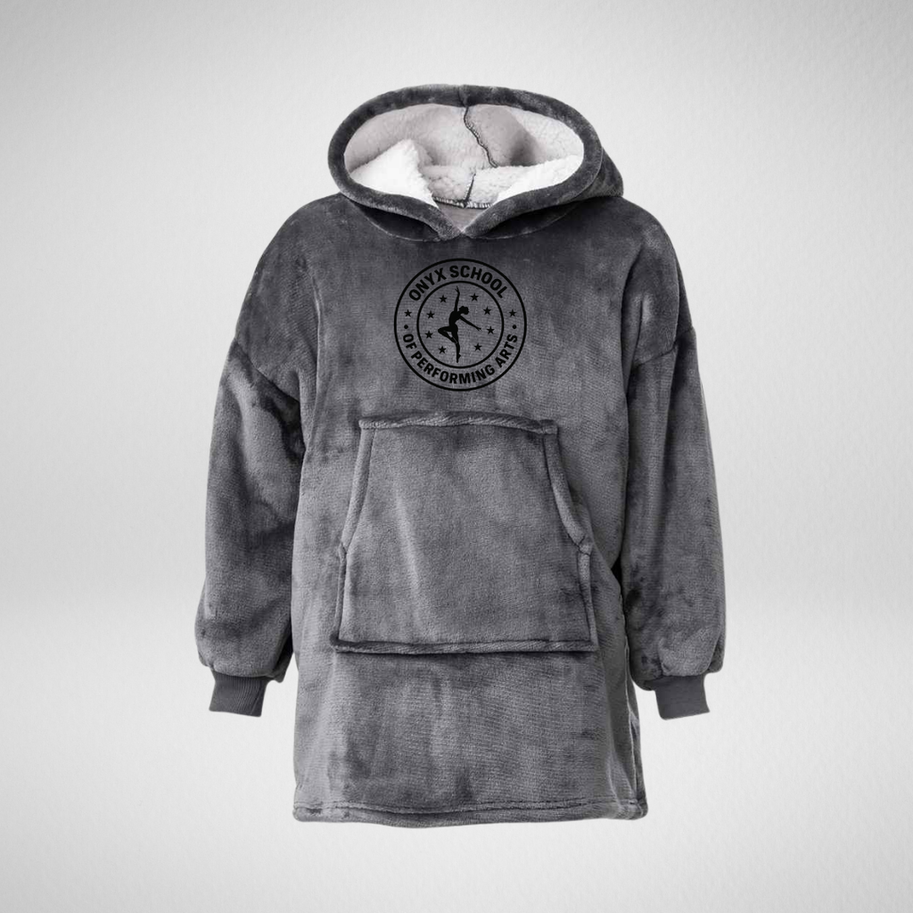 Onyx School Of Performing Arts Hooded Blanket