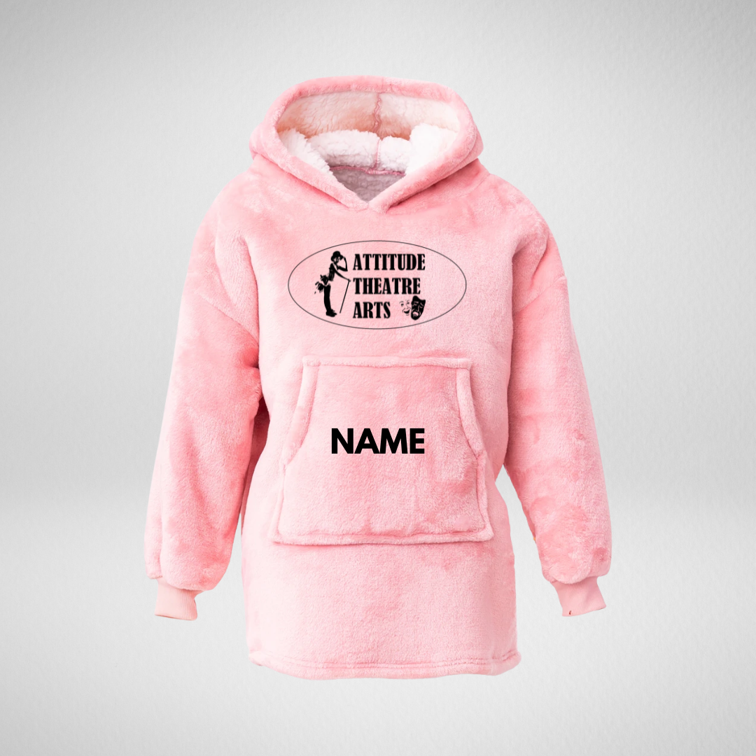Attitude Theatre Arts Hooded Blanket