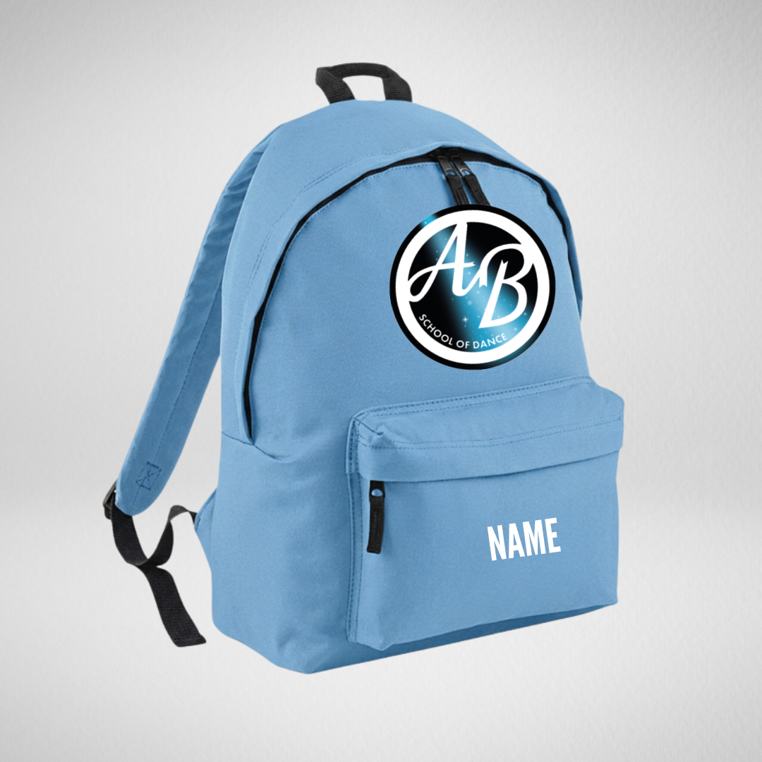 AB School Of Dance Light Blue Original Rucksack