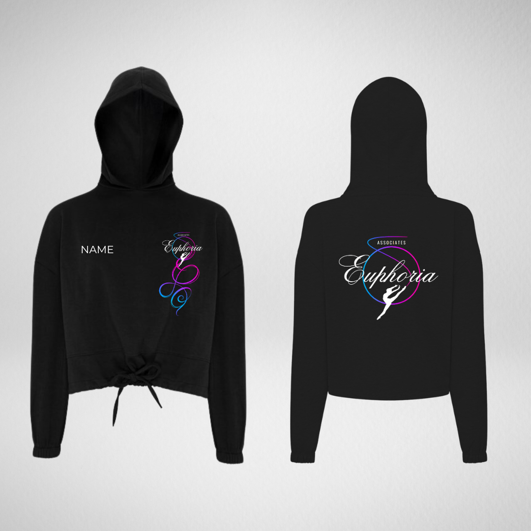 Euphoria Dance Events Associates Cropped Oversized Pullover