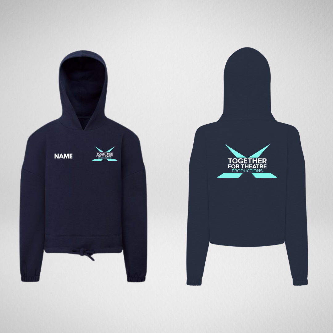 Together for Theatre Productions Cropped Oversized Pullover